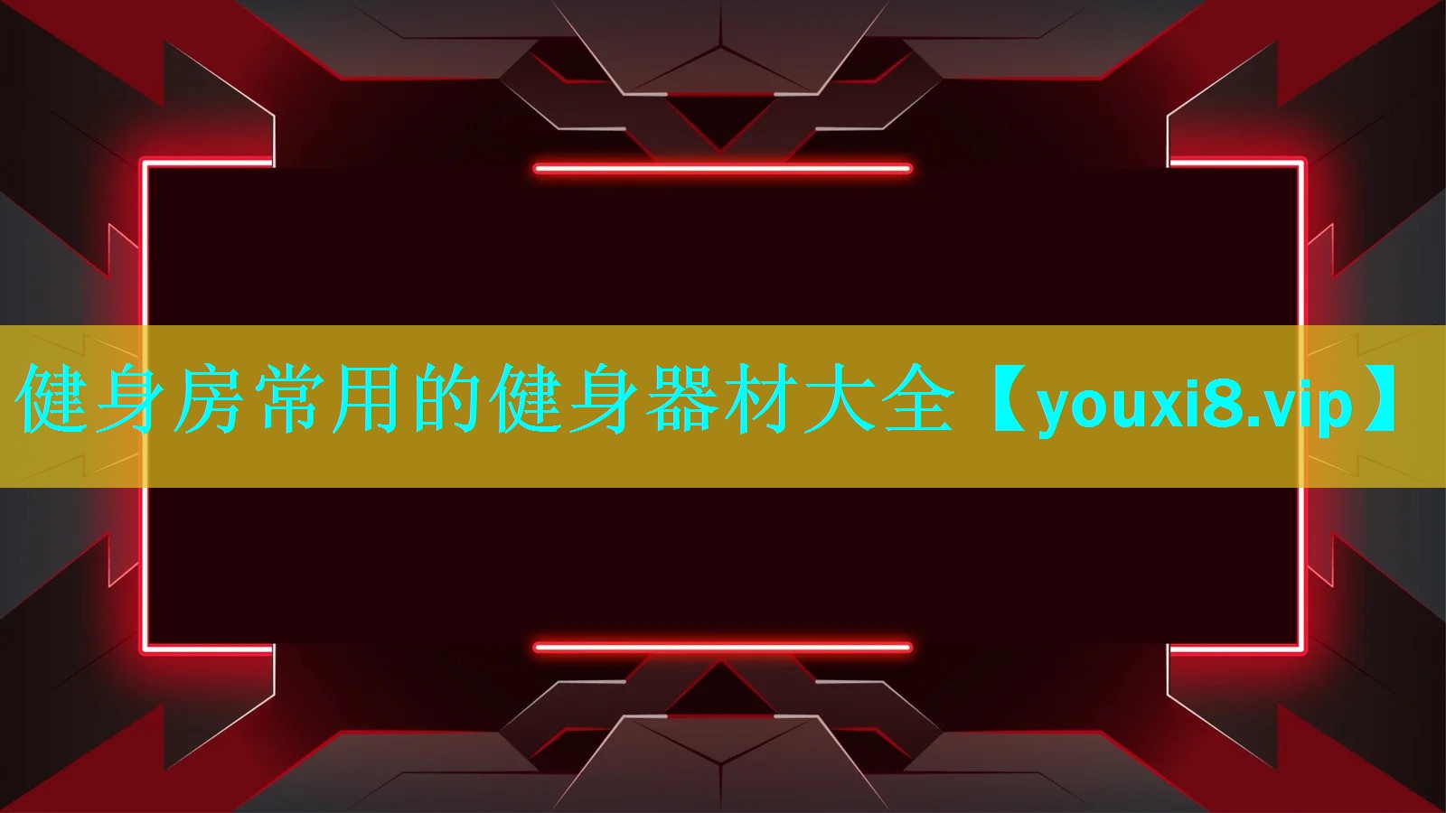 健身房常用的健身器材大全