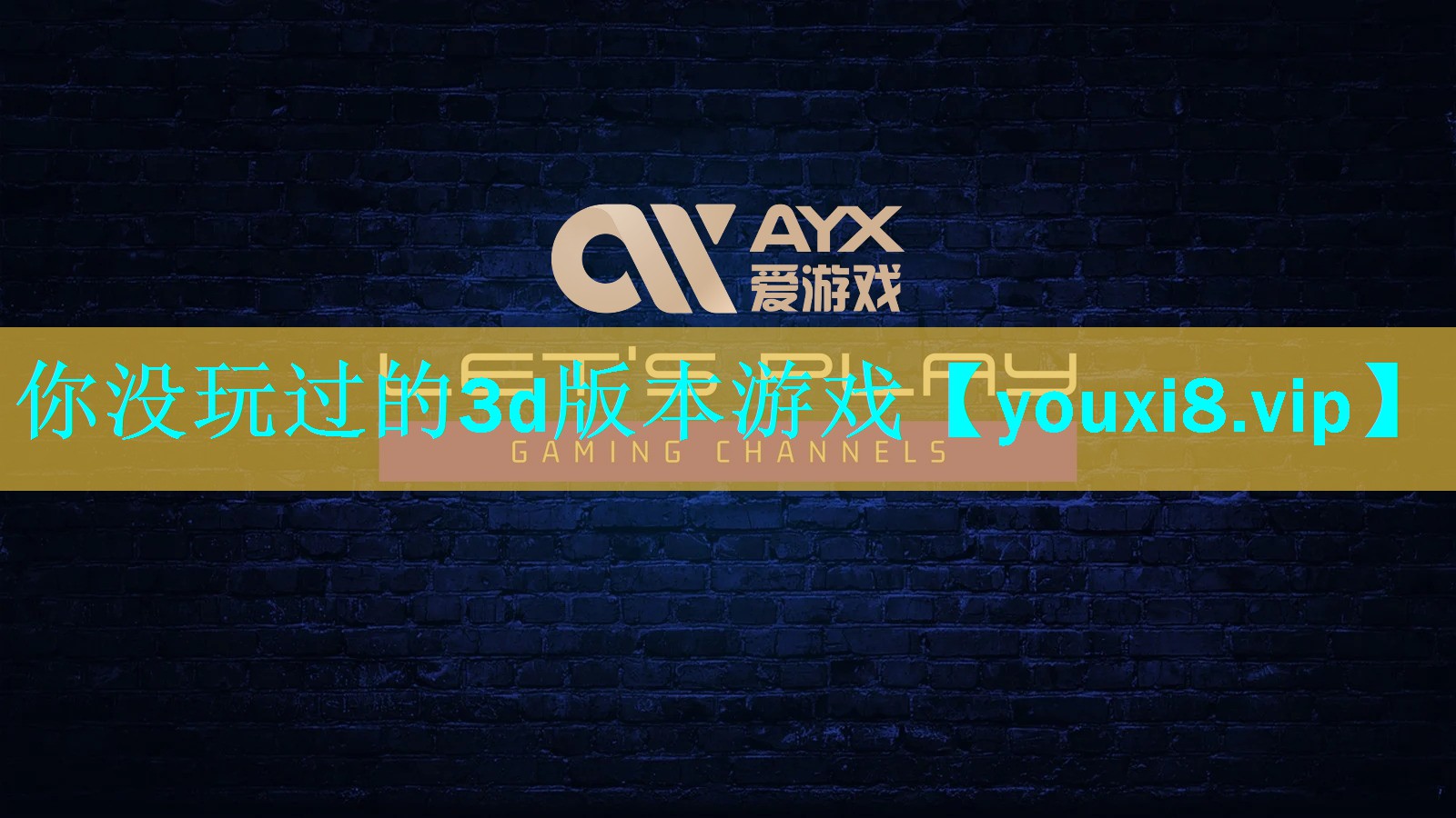 你没玩过的3d版本游戏