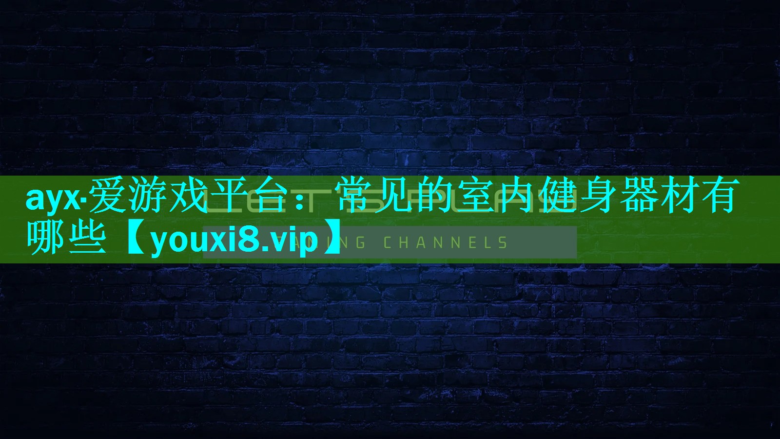 常见的室内健身器材有哪些 常见的室内健身器材有哪些